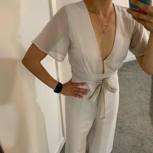 Nordstrom Brand Stripped Romper